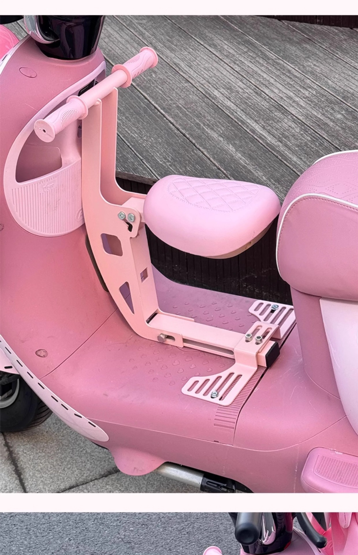 Yadi q50 child seat special crown energy electric car baby seat folding safety battery car front stool