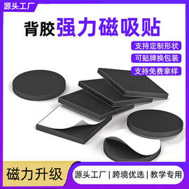 教学办公白板磁粒亚马逊跨境橡胶磁铁冰箱贴单面文创照片磁吸贴片