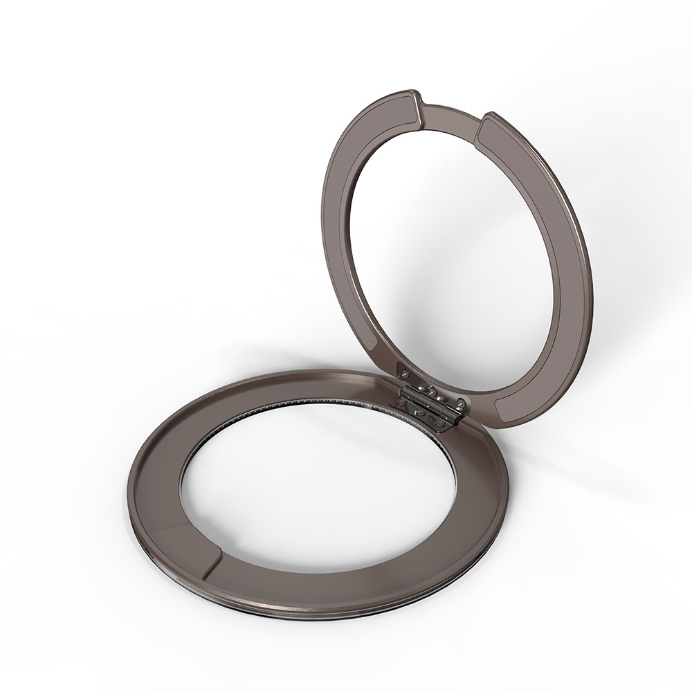 360 Degree Rotating Adhesive Magnetic Phone Holder Ring Desktop Stand Alloy Material Ultra-Thin 1st Generation_voghion.com
