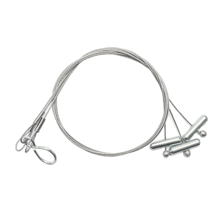 Guofeng 304 acero inoxidable iluminación cables de colgante tres componentes lámparas de seguridad cables de colgante procesamiento personalizado