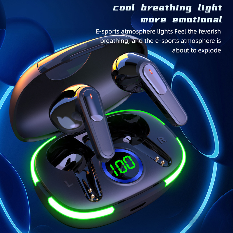 Exclusividad transfronteriza para auriculares Bluetooth inalámbricos reales PRO 80, carga magnética, deportes electrónicos, estéreo bilateral