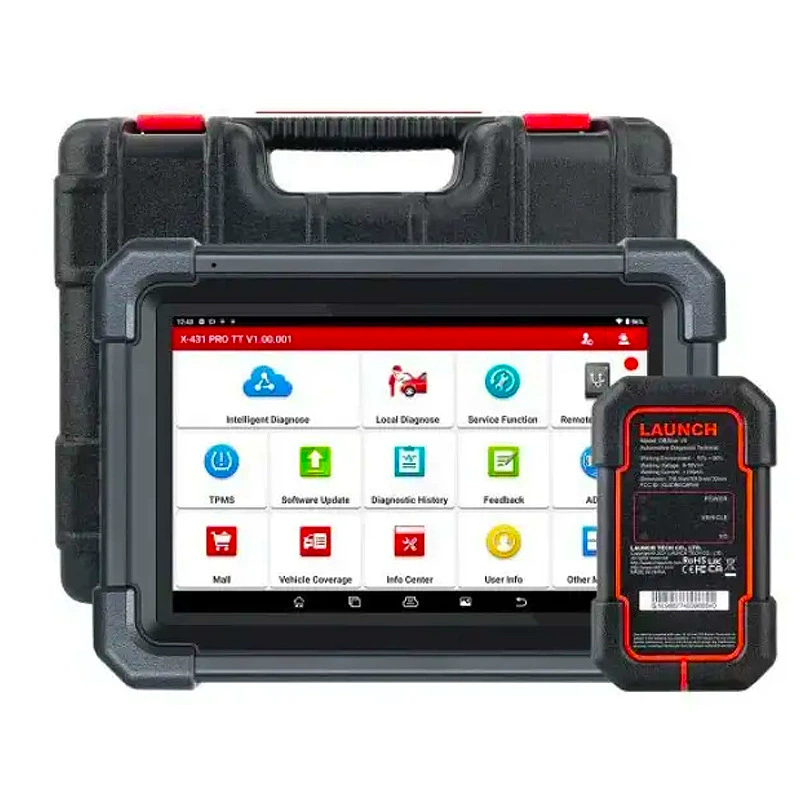 LAUCNH X431 PRO TT Автомобильный диагностический прибор для обнаружения неисправностей, многоязычная версия OBD для электронной коммерции