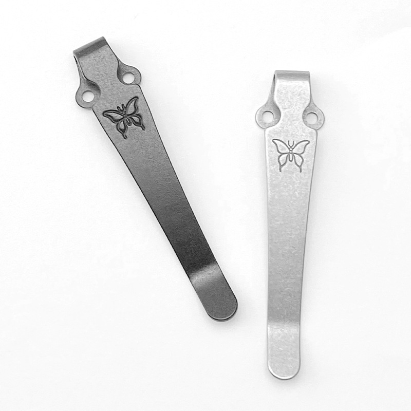 蝴蝶背夾Benchmade Griptillian鈦刀夾Deep Carry Titanium Clip