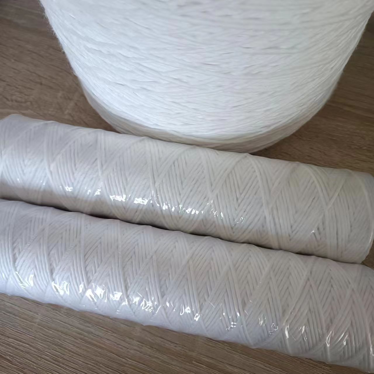 滤芯棉芯 脱脂线绕滤芯 202407过滤棉芯 脱脂棉毛线滤芯 尺寸多样