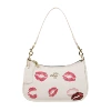 Lip print white
