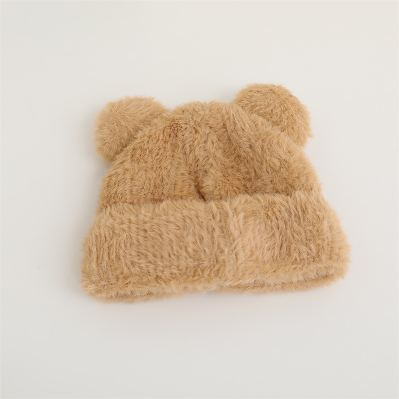 Niños Unisex Lindo Estilo Simple Oso Bordado Gorro De Lana display picture 24