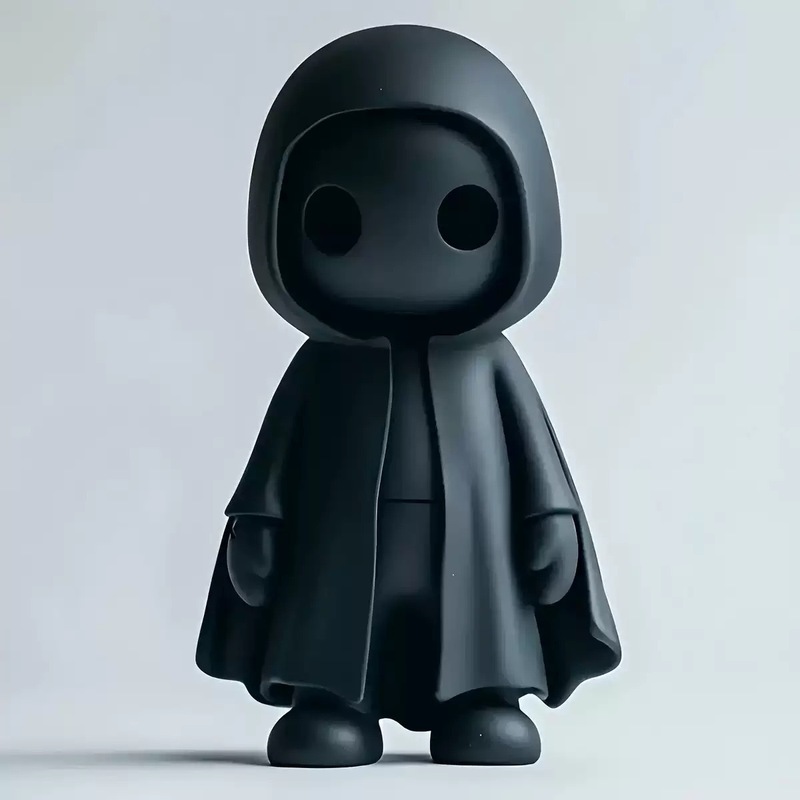 黑色幽灵3d打印摆件办公摆件万圣节主题玩具跨境新品爆款|undefined