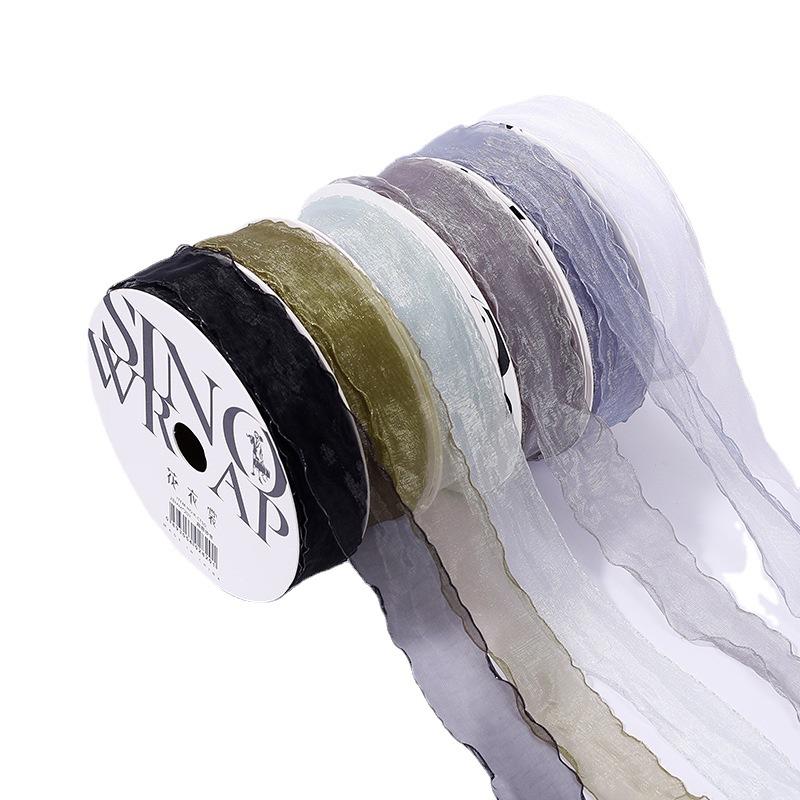 Hilado cinturón coreano romántico super dulce serie flores regalo embalaje Decoración Accesorios pastel Correa arco nieve hilo cinturón