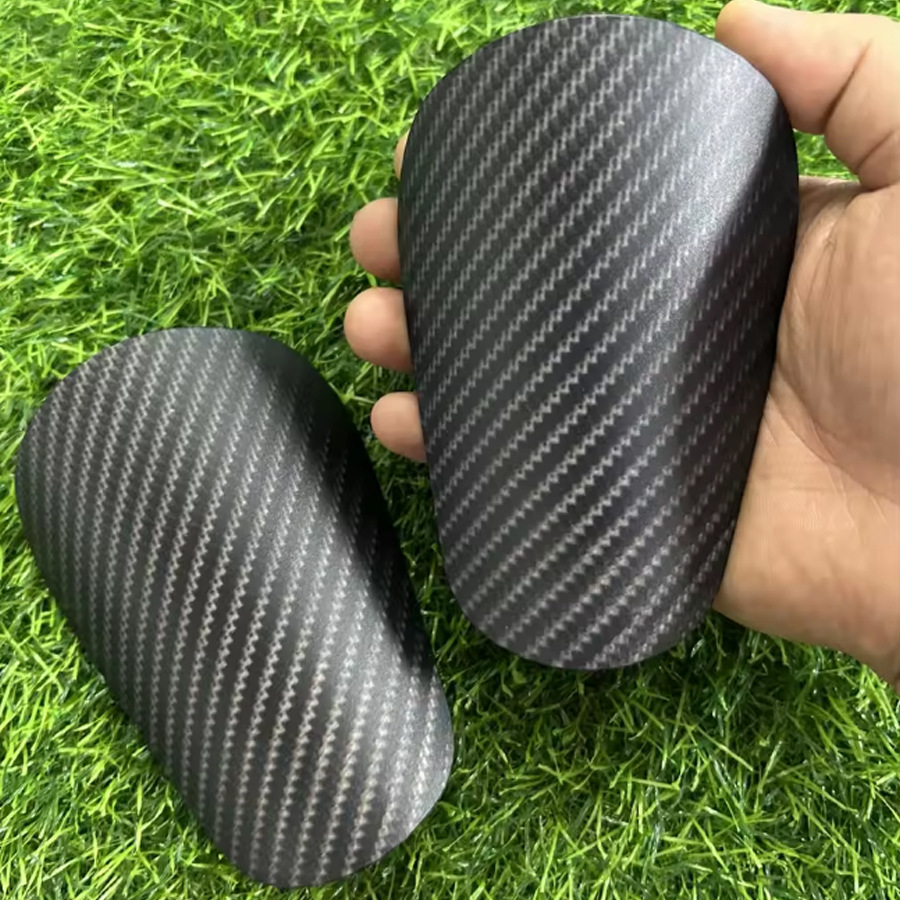 Cross-Border Mini Carbon-Like Football Shin Guards Mini Shin Pads Football Training Gear Protective Gear Shin Protection Foot Protection