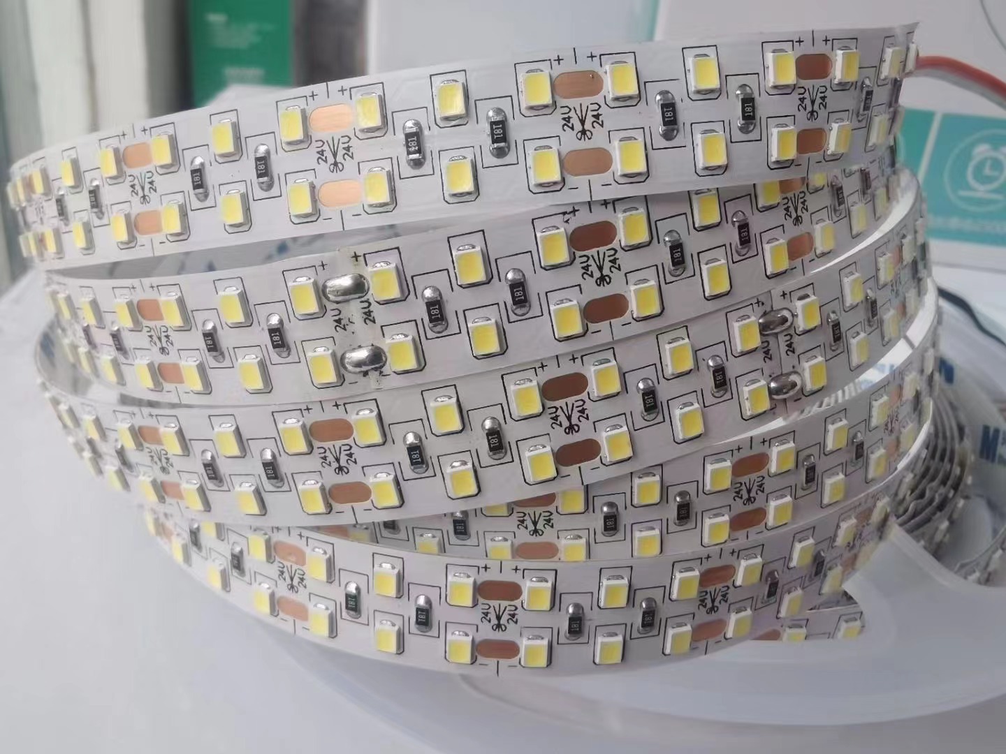 24V-Double Row 15mm wide 240 lamp/meter