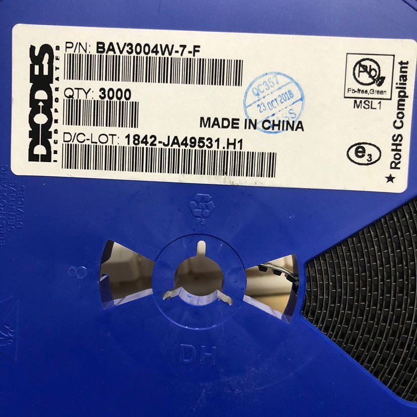 BAV3004W-7-F SOD-123 美台贴片小信号开关二极管