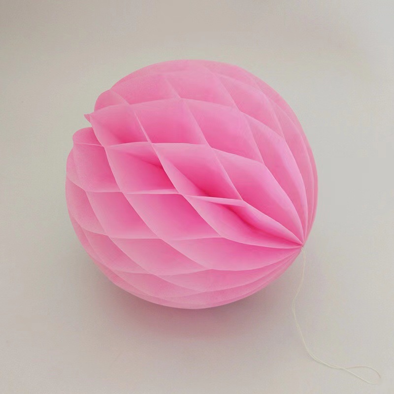 Yisheng Bola de panal Columna Decoración de la sala de bodas Conjunto de decoración de la ceremonia de boda Casa nueva para hombres y mujeres Dormitorio Sala de estar Pared de fondo