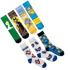 Men's Mid-Calf Socks Wholesale: Four-Season Anime, Cartoon, and Trendy Fashion Socks—Simpson Design, Women's Cotton Socks for European & American Export
