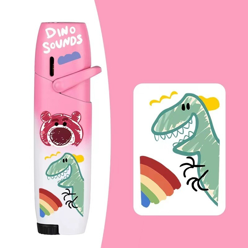 Pink and white strawberry bear