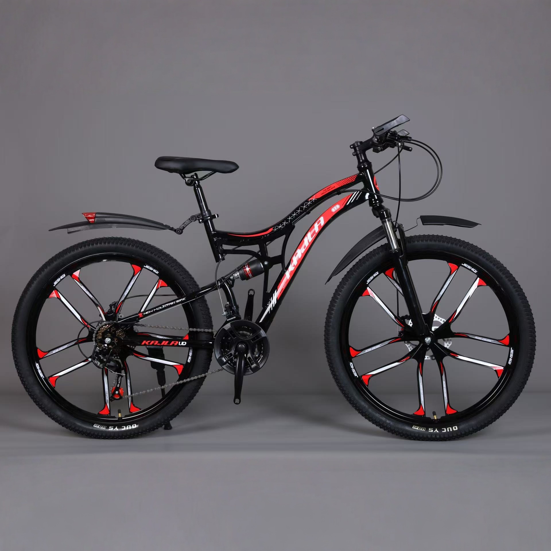 Bicicleta de montaña de doble amortiguación 26 pulgadas 24 pulgadas de alta calidad bicicleta de montaña de amortiguación bicicletas de cambio de velocidad para hombres y mujeres bicicletas ultraligeras image 3