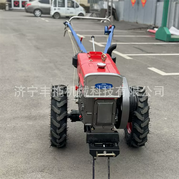 小型柴油动力手扶拖拉机101型8-13马力水旱旋耕犁地播种拖拉机