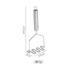 Linear potato press