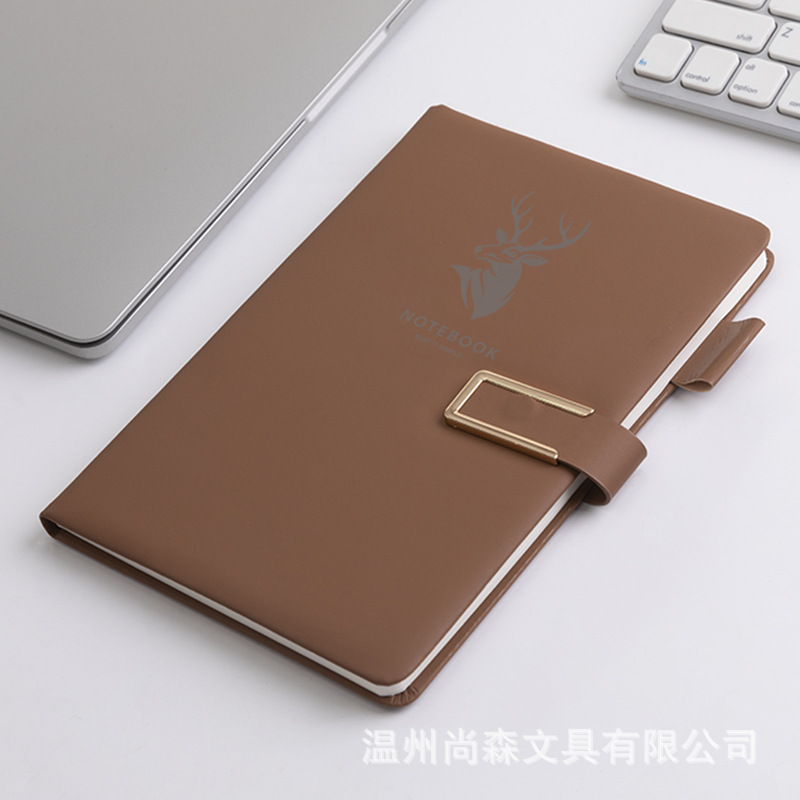 Cuaderno grueso, sentido avanzado, reunión de oficina A5, registro de trabajo, cuaderno de negocios, bloc de notas, caja de regalo