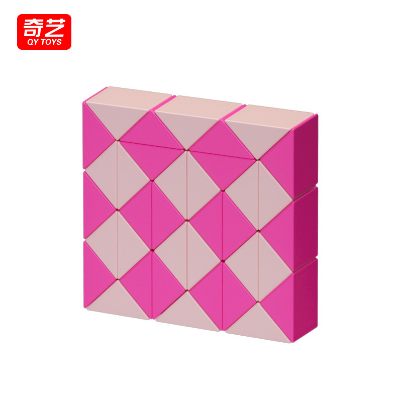 Qiyi 新しいマジック定規 ダブルカラー 24 36 48 60 72 セクション 2 色マジック定規 マカロン マルチカラー マジック定規|undefined