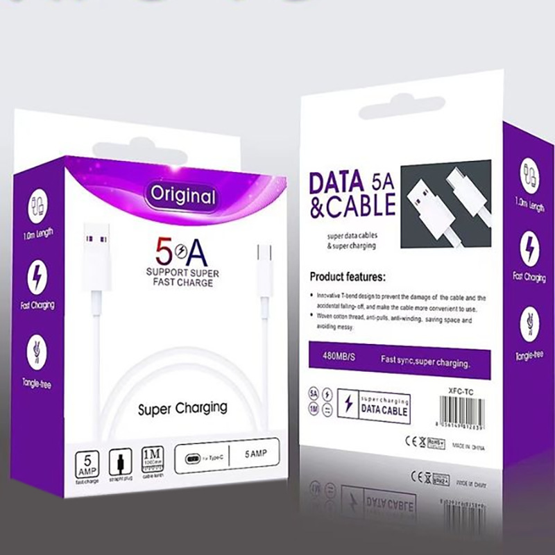 Type-C data cable data cable 5a fast cha...