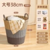 Large 38cm-gray-brown rice [Applicable to 2-3 people] High-quality imitation handmade rattan compilation