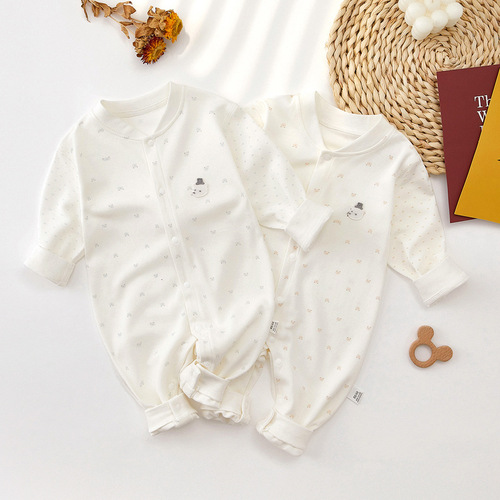 Baby jumpsuit summer modal crawling clothes newborn baby clothes infant clothes summer type a baby clothes