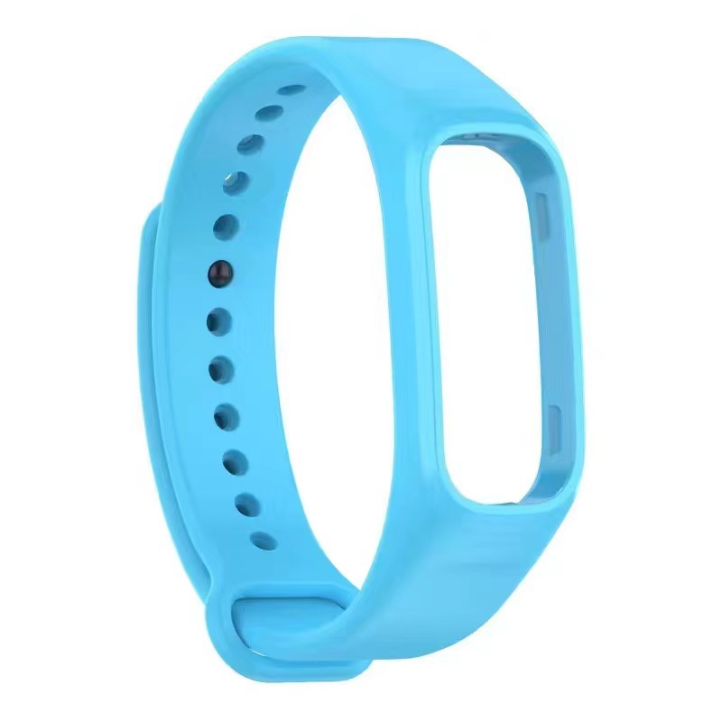 Aplicable para OPPO Band pulsera de moda versión vigorosa, pulsera de pulsera inteligente de goma suave de protección integral.
