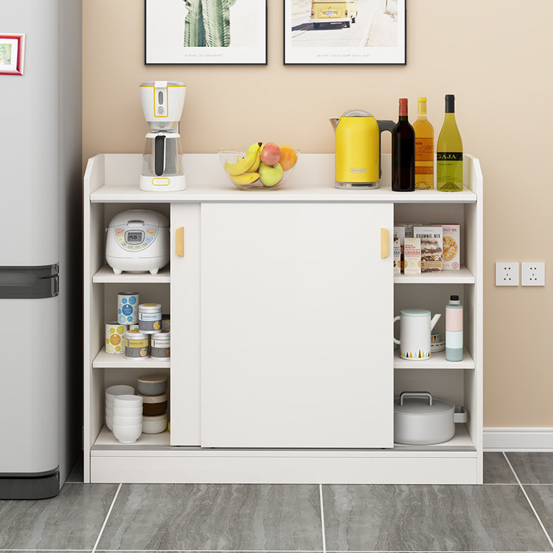 订 制推拉门超窄薄餐边柜20CM厨房多功能储物阳台挂飘窗客厅玄关