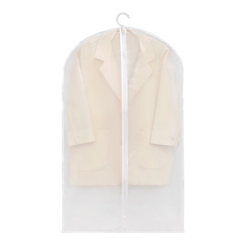 Clothing Dust Cover, Bulk Transparent Household Overcoat Suit Hanger Bag Storage Clothes Cover Garment Dust Bag Wholesale