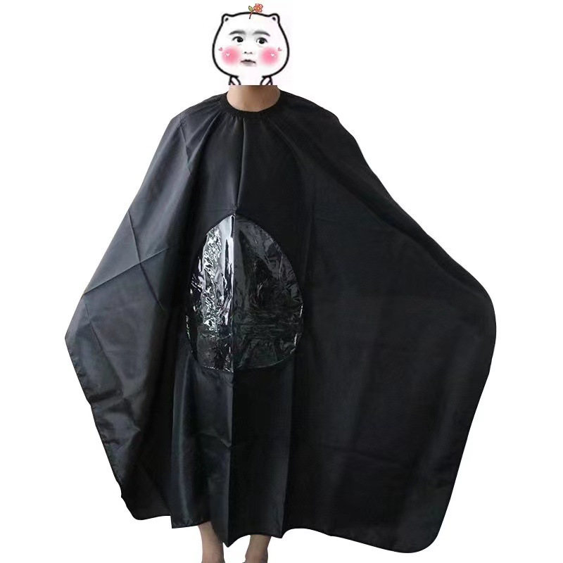 La tela especial para peluquería se puede ver en el teléfono móvil tela transparente tela para peluquería tela para peluquería para cabello no pegajoso para adultos
