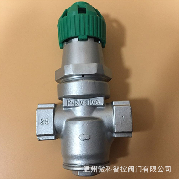 Y14H-16P 不锈钢波纹管式减压阀 304气体蒸汽减压阀 DN25