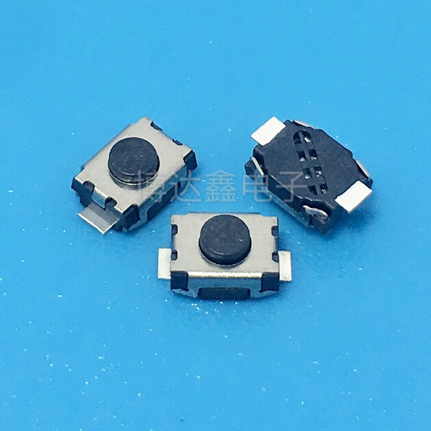 3*4*2.0MM轻触开关小乌龟两脚贴片3*4*1.8/2.0/2.5按键开关