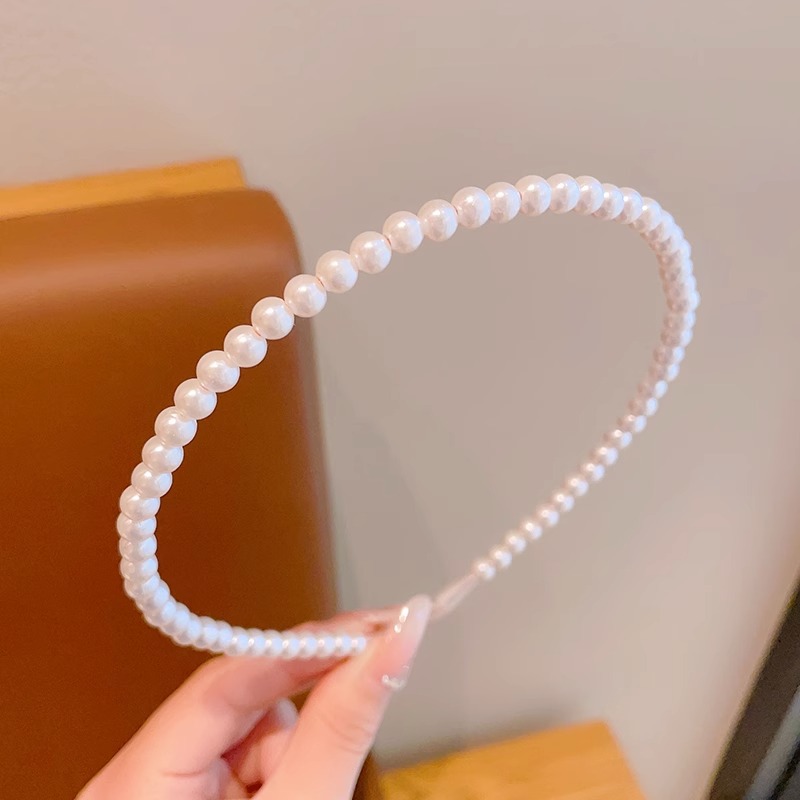 Super Hada niña princesa tocado horquilla de alto sentido de los niños perla diadema niña Mori Hada belleza no apretado pelo paquete