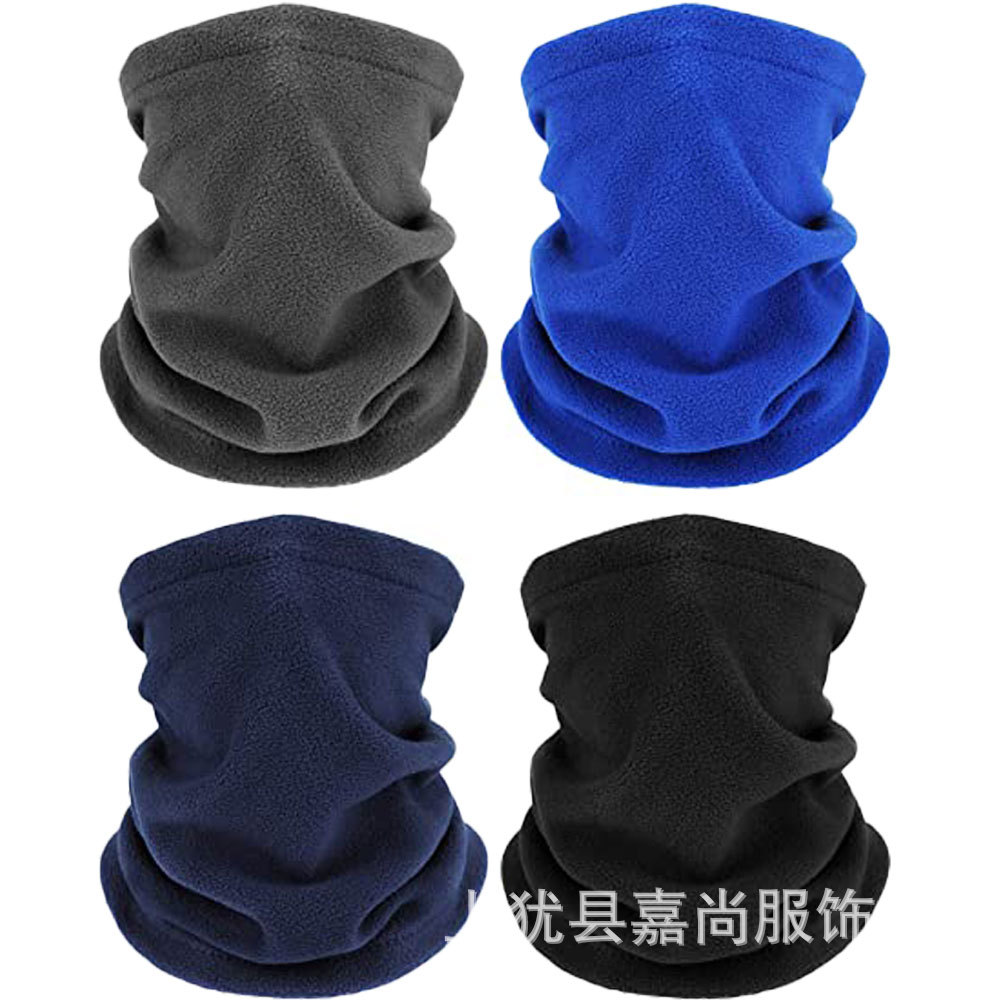 Autumn and winter bicycle motorcycle outdoor riding fleece warm mask windproof cold mountaineering ski neck scarf