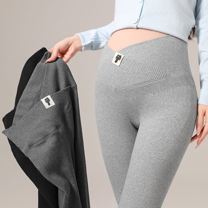 Maternity pants for spring and autumn 2026 new style, large size high-waisted belly support leggings, maternity wear for autumn Maternity pants for spring and autumn 2026 new style, large size high-waisted belly support leggings, maternity wear for autumn