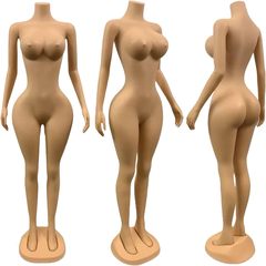 特大码女模特非洲北美出口Brazilian Curvy BBL mannequins Tan