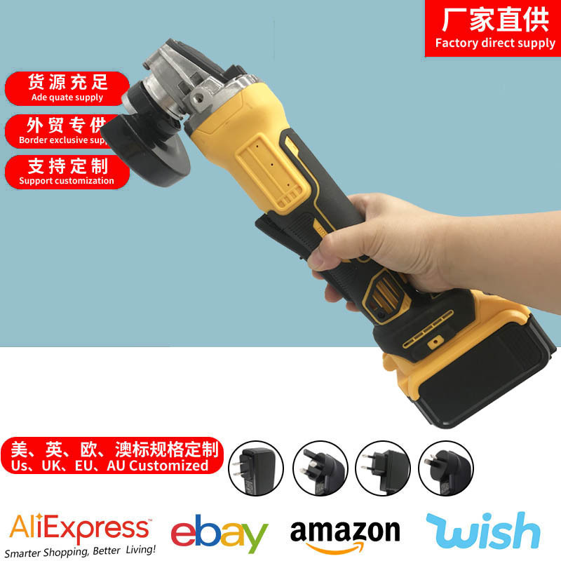 Lithium Battery Angle Grinder, Brushless Rechargeable Grinder, Hand Grinder, Cutting and Polishing Machine, Handheld Polisher Lithium Battery Angle Grinder, Brushless Rechargeable Grinder, Hand Grinder, Cutting and Polishing Machine, Handheld Polisher