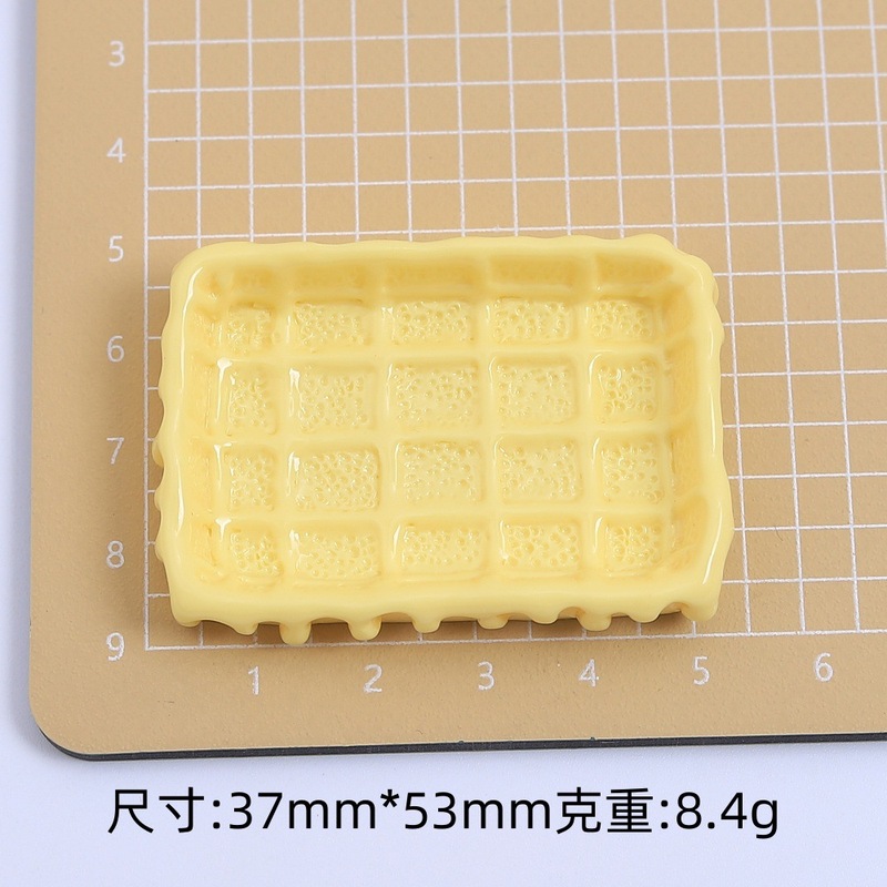 新款卡通饼干盘子食玩手工diy饰品配件奶油胶树脂小配件材料批发|undefined