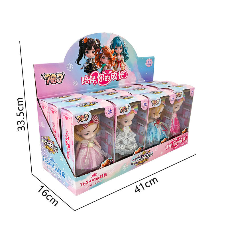Niños de 6 pulgadas muñecas de 17 cm intercambiables Barbie princesa juego de clases de entrenamiento caja de regalo