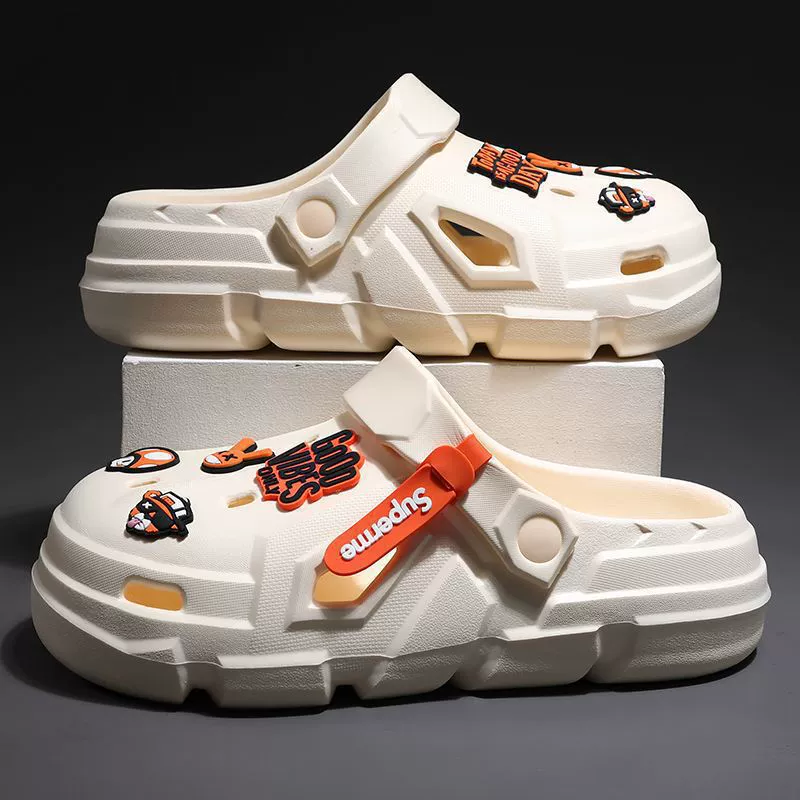 Источник фабрики оптовая продажа пещерной обуви мужская 2024 летняя пляжная обувь противоскользящая легкая и толстая подошва