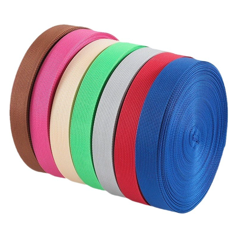 Цветная имитация нейлоновой ленты Американский узор ямки полиэстер детский ремень безопасности полотняное плетение школьный рюкзак лента