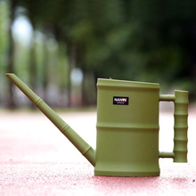 园艺养花绿植塑料竹筒长嘴浇水壶洒水壶庭院家居淋花壶喷壶
