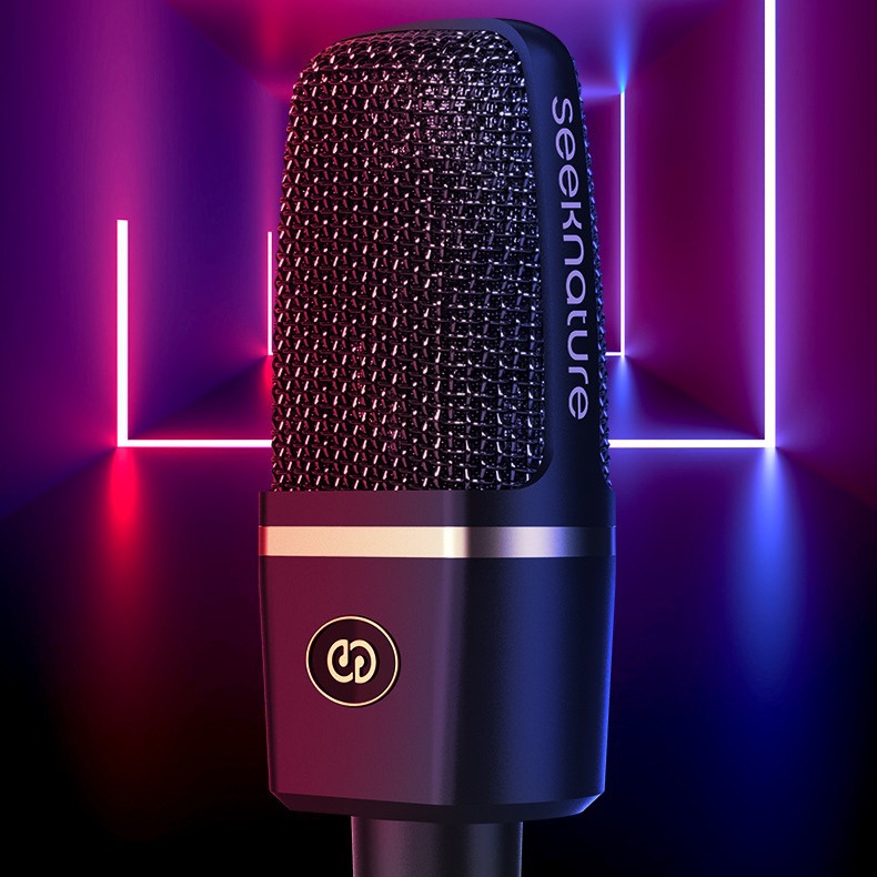 Senran T249 Microphone Live Broadcasting Equipment Internet Red Sound Card suit Anchor Singing Shouting Mic Recording Microphone