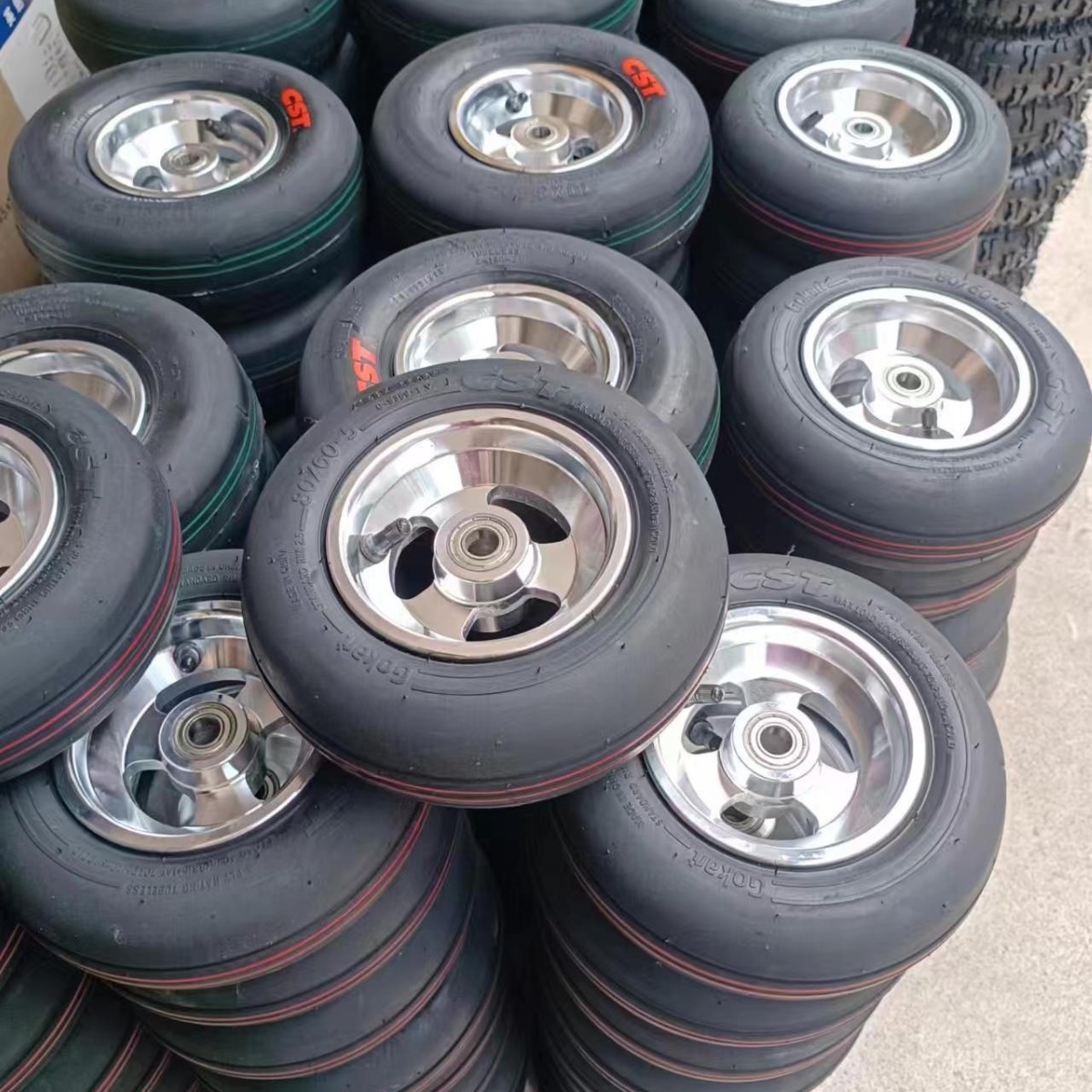 卡丁车儿童电动车10*3.60-5真空胎平衡车小米卡丁车80/60-5轮毂轮