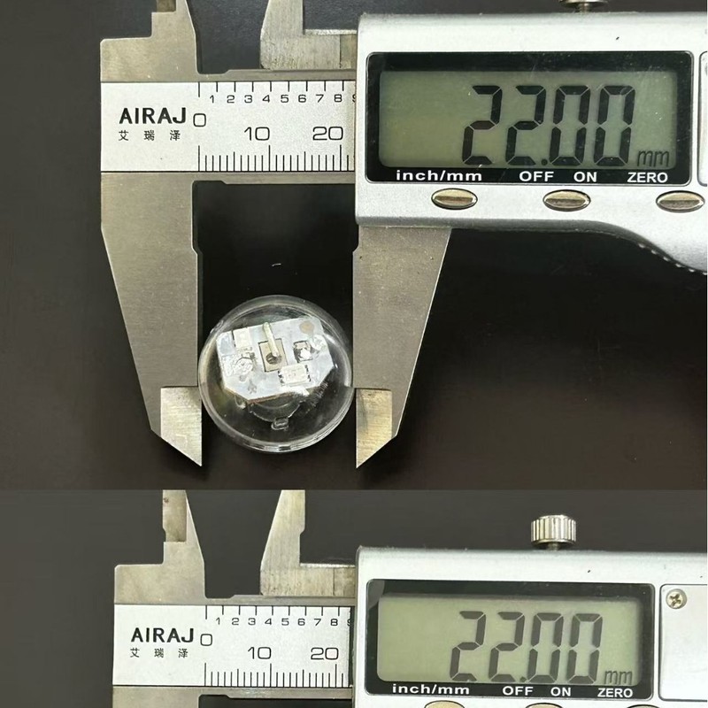電子ムーブメント透明ボールライト振動フラッシュ赤と青の振動 LED ラウンドボール発光おもちゃアクセサリー|undefined