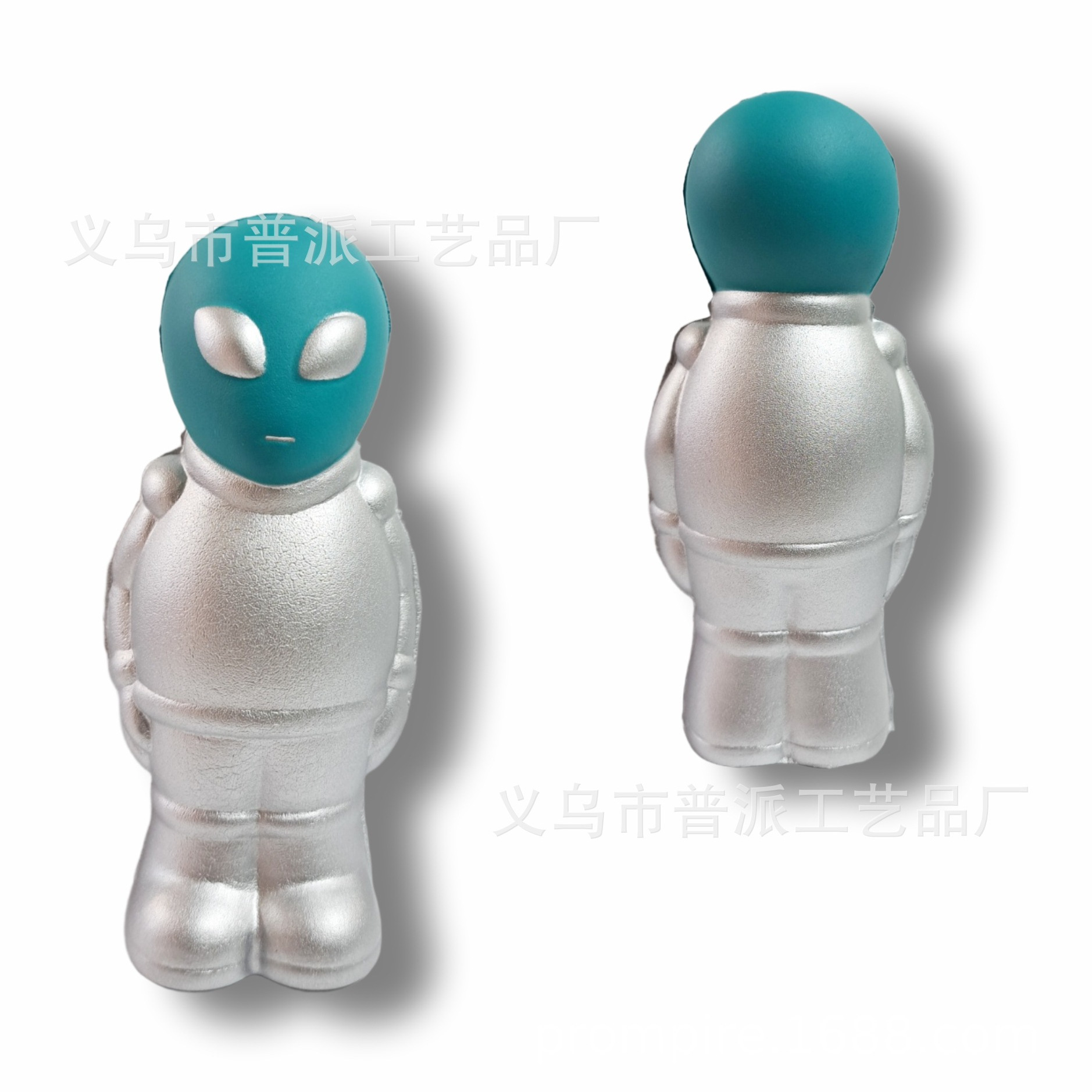 10..5cm外星人造型减压玩具，外星人造型压力球，外星人模型手办