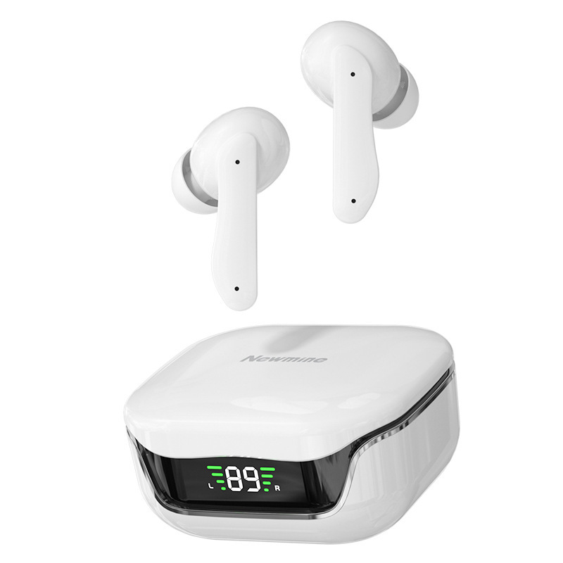 Newman LY10 Bluetooth ヘッドセット、超長バッテリー寿命、スポーツインイヤー TWS ワイヤレス LED デジタルディスプレイ、カスタマイズされたロゴに最適|undefined