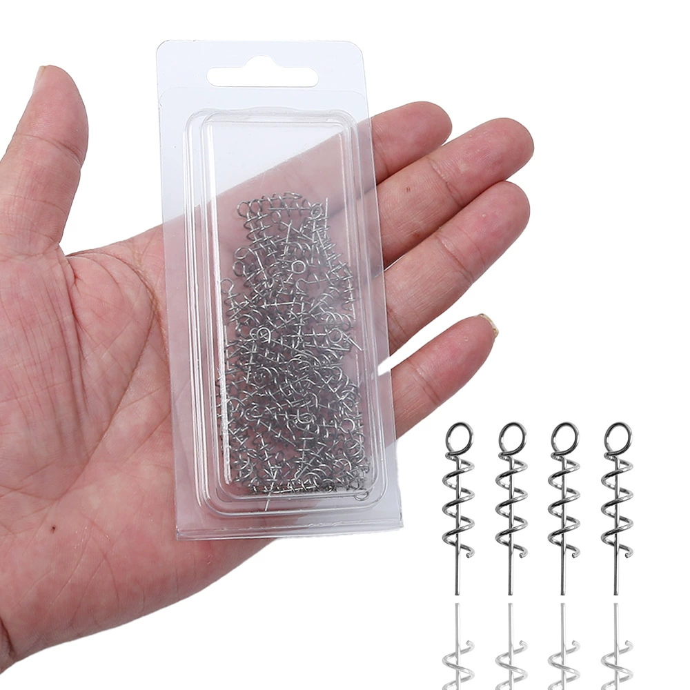 Мягкая приманка Luya с подвесным ушным винтом, пружинный стопорный штифт, анти-подвесной нижний кривошипный крючок, аксессуары для рыболовных снастей Taobao