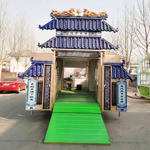 Телескопическая машина для похорон, специальная машина Xiaotang, белая машина для траурного зала, мобильная похоронная машина, оцинкованная мобильная машина для траурного зала