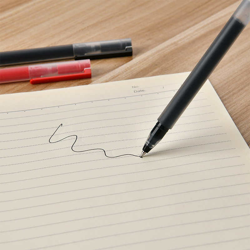 La bala auténtica de Xiaomi 0.5mm puede escribir bolígrafo neutro personalizado LOGO escritorio de oficina publicidad bolígrafo de firma